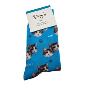 DivvyUp cat socks, NWT crew socks